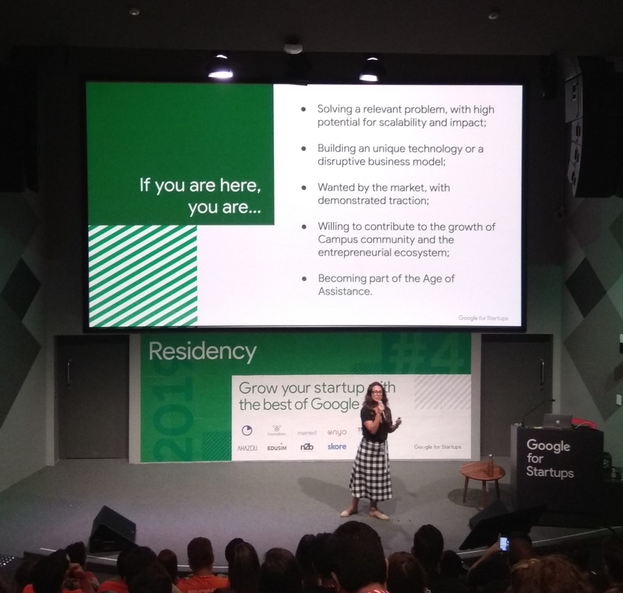 Welcome presentation at Google for Startups